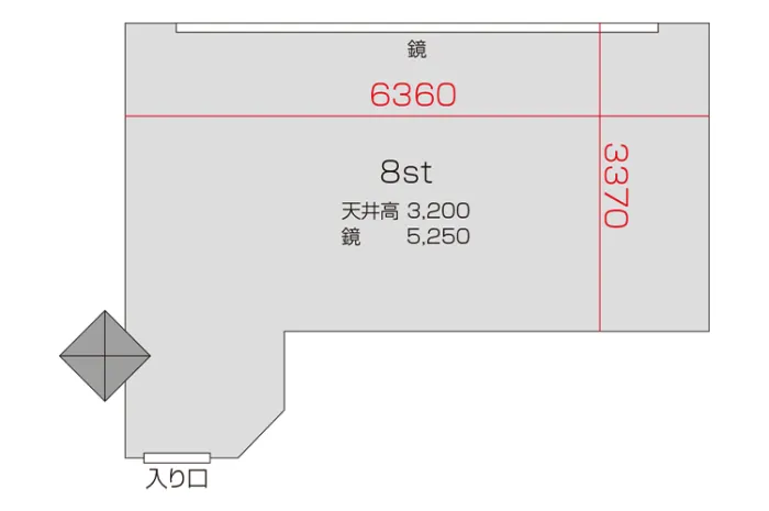 8スタジオ 図面