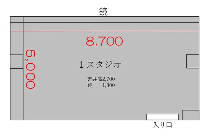 1スタジオ 図面