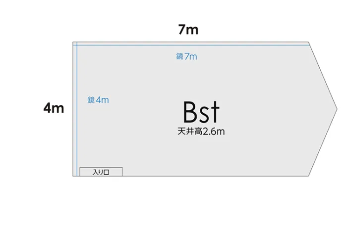 Bスタジオ 図面