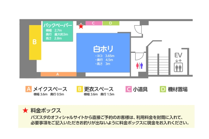 BUZZ PICT赤坂 平面図