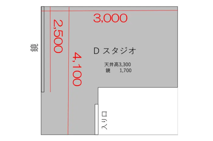 Dスタジオ 図面