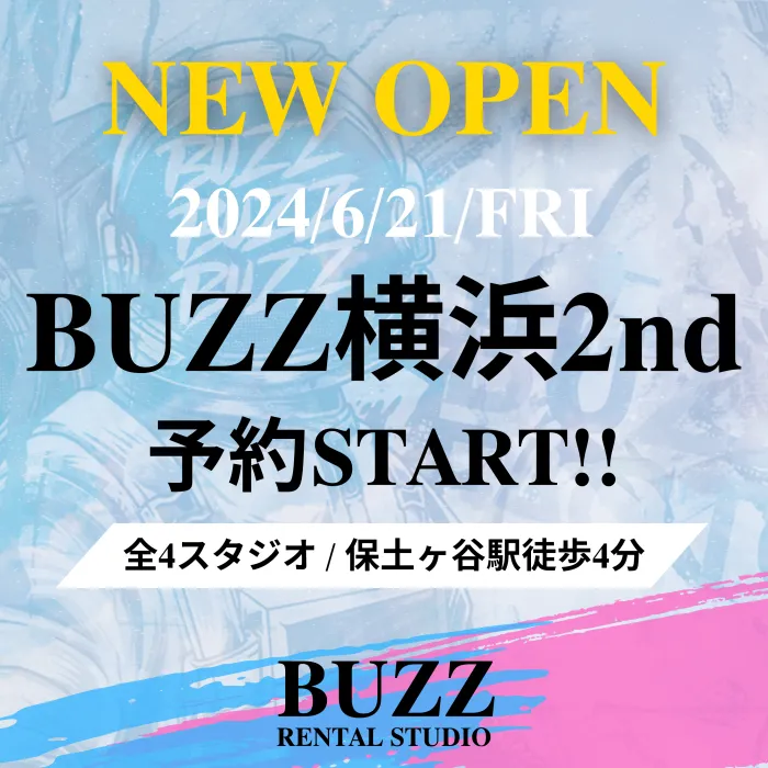 《予約解禁》BUZZ 横浜2nd　NEW OPEN✨