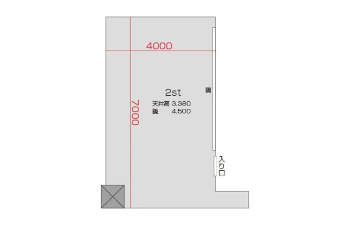2スタジオ 図面