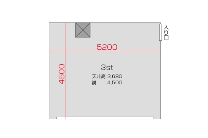 3スタジオ 図面