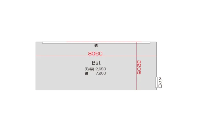 Bスタジオ 図面