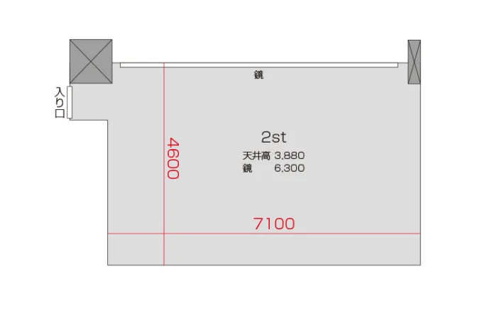 2スタジオ 図面
