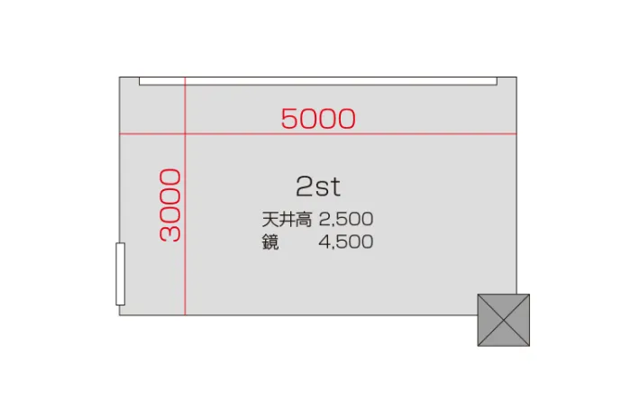 2スタジオ 図面