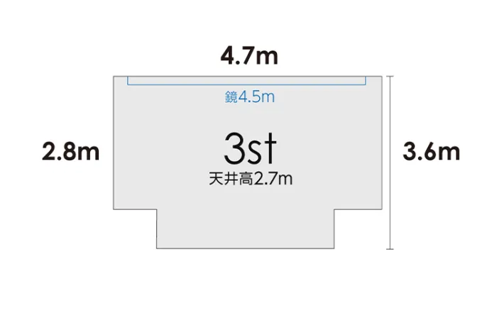 3スタジオ 図面
