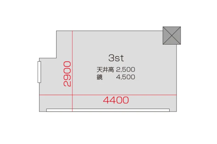 3スタジオ 図面